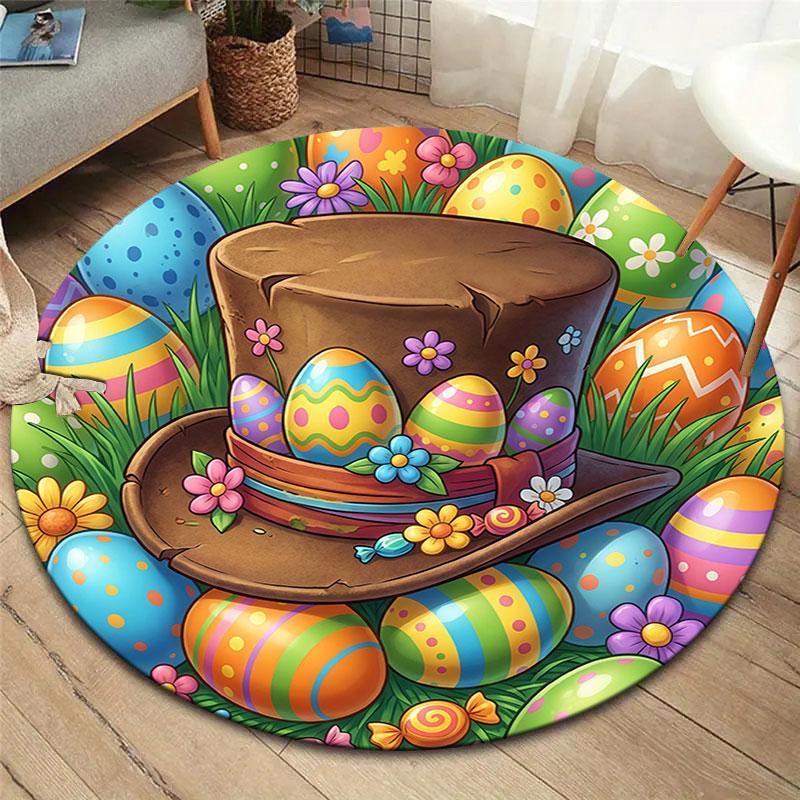 Chocolate Easter egg Round Area Rug,Carpet Rug for Living Room Bedroom Sofa Playroom Decor,Non slip Floor Mat 80cmx80cm
Chocolate Easter egg Round Area Rug,Carpet Rug for Living Room Bedroom Sofa Playroom Decor,Non slip Floor Mat 80cmx80cm