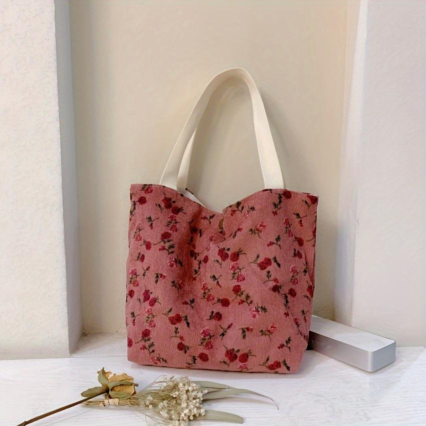Women s Girls Work Bag Tote Corduroy Daily small green flowers Corduroy Blue Daisy Portable Corduroy Red Rose Portable
Women s Girls Work Bag Tote Corduroy Daily small green flowers Corduroy Blue Daisy Portable Corduroy Red Rose Portable
