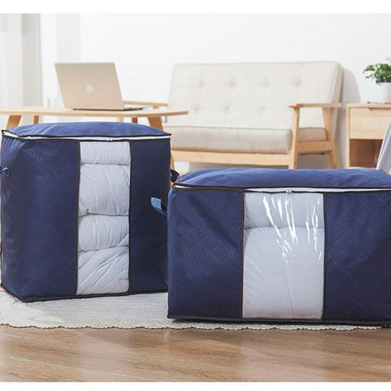 Thickened Non-woven Fabric Storage Bag for Clothes and Quilts 44*28*48CM
Thickened Non-woven Fabric Storage Bag for Clothes and Quilts 44*28*48CM