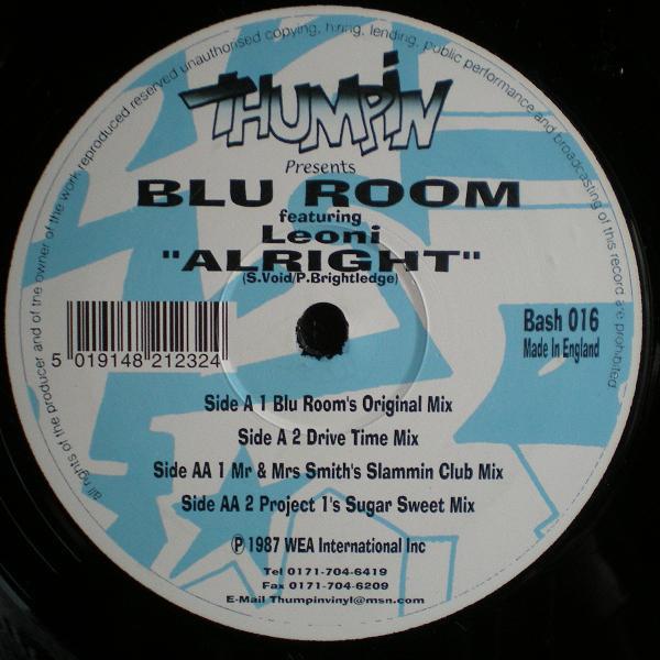 12-дюймовая пластинка BLUE ROOM, LEONI - Alright BASH016 Качающий винил 1996 UK Танцевальная и электронная Б/У
12-дюймовая пластинка BLUE ROOM, LEONI - Alright BASH016 Качающий винил 1996 UK Танцевальная и электронная Б/У