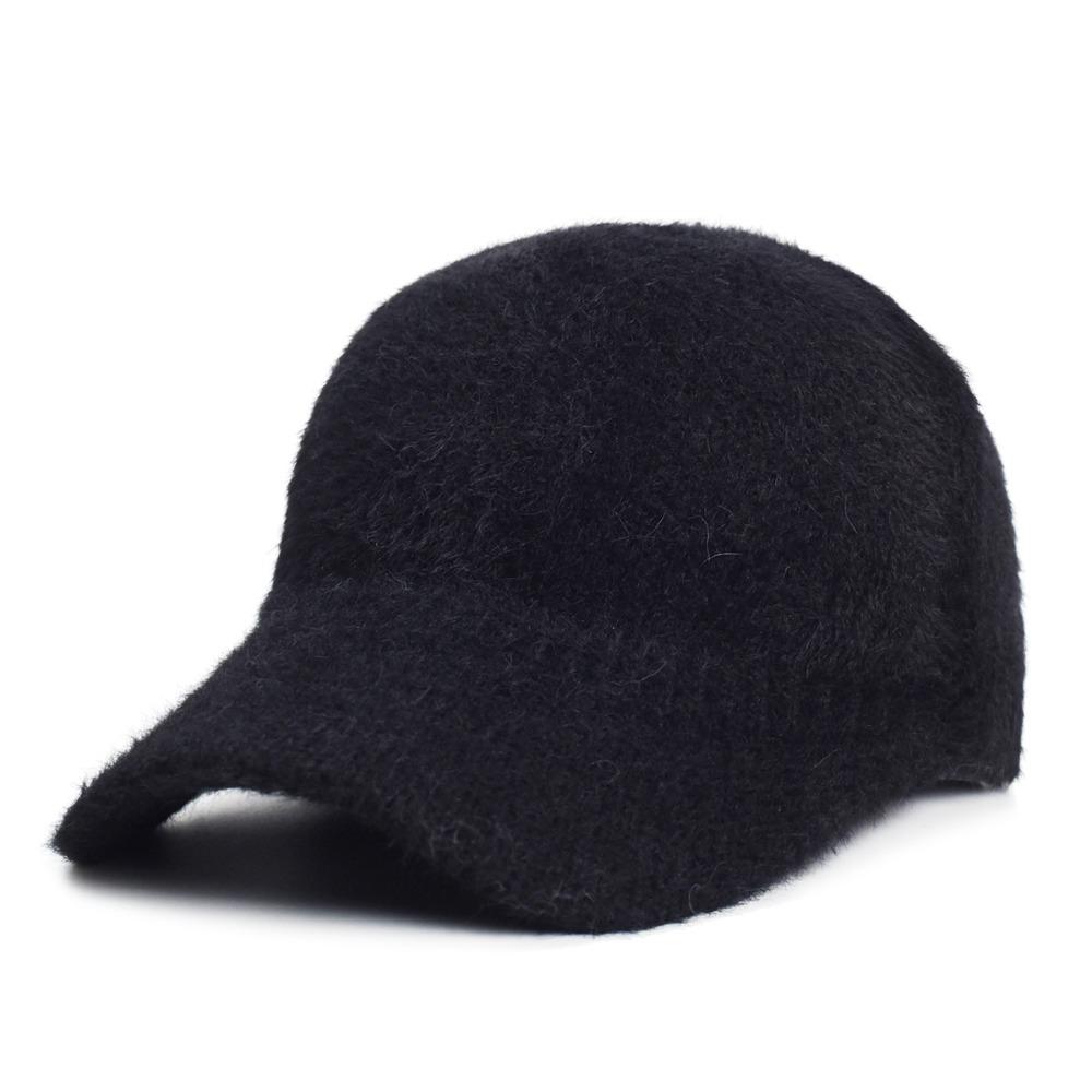 Thickening Knitted Hat Keep Warm Fluff Hat New Fluffy Baseball Cap чорний
Thickening Knitted Hat Keep Warm Fluff Hat New Fluffy Baseball Cap чорний