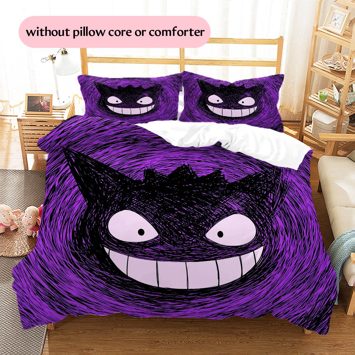 gengar Pattern Bedding Home Decoration Birthday Gift (1 * duvet cover + 2 * pillowcase, without core) 135x200cm
gengar Pattern Bedding Home Decoration Birthday Gift (1 * duvet cover + 2 * pillowcase, without core) 135x200cm