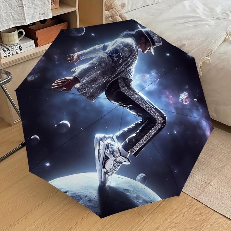 1pc Space Dancer Michael Jackson Automatic Folding Umbrella, Portable Collapsible Design, Casual Outdoor Accessory L1202021
1pc Space Dancer Michael Jackson Automatic Folding Umbrella, Portable Collapsible Design, Casual Outdoor Accessory L1202021