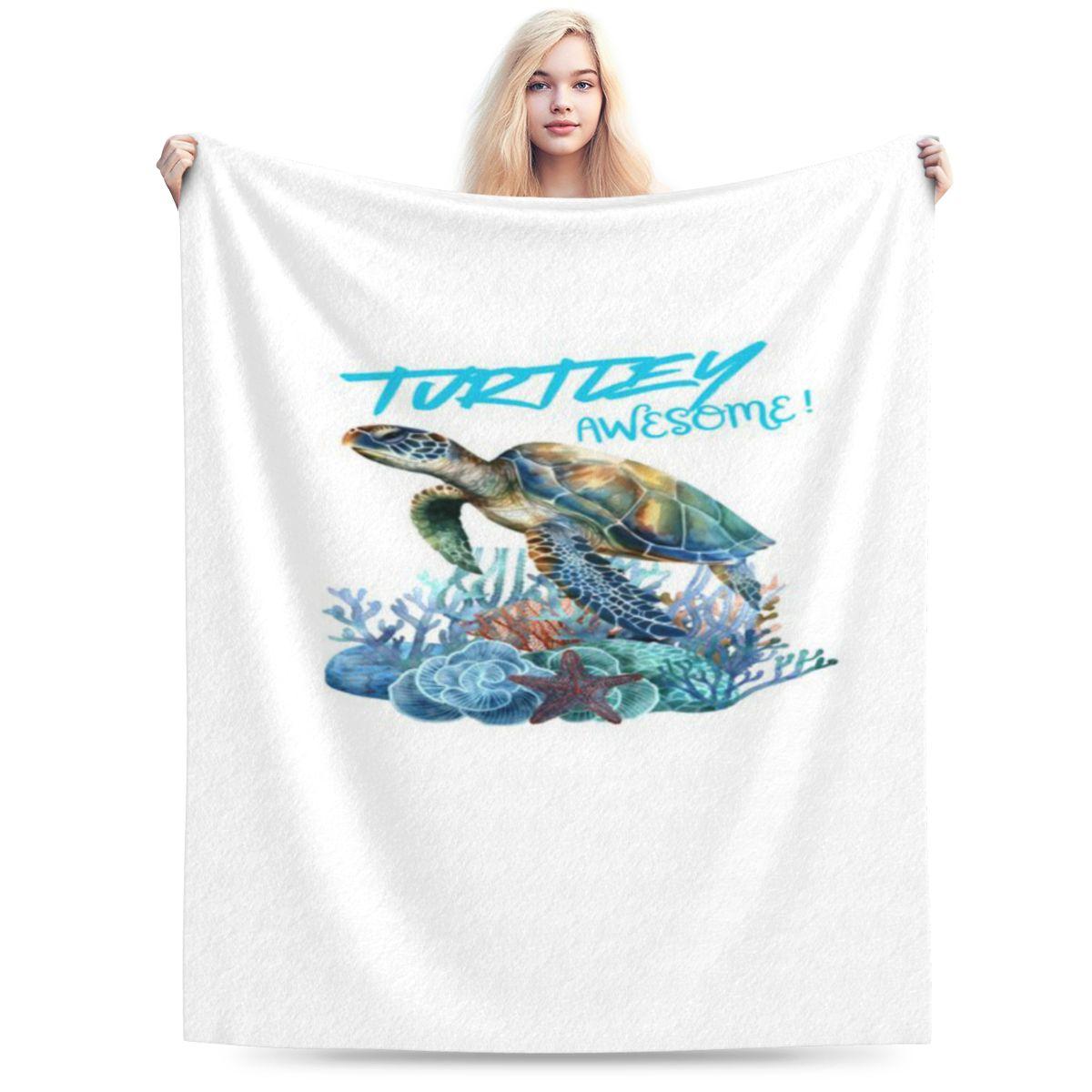 Turtley Awesome Turtle On Reef Personalized Comfortable Decorate Home An UltraSoft Micro Fleece Blanket 75x100cm 30x40in
Turtley Awesome Turtle On Reef Personalized Comfortable Decorate Home An UltraSoft Micro Fleece Blanket 75x100cm 30x40in