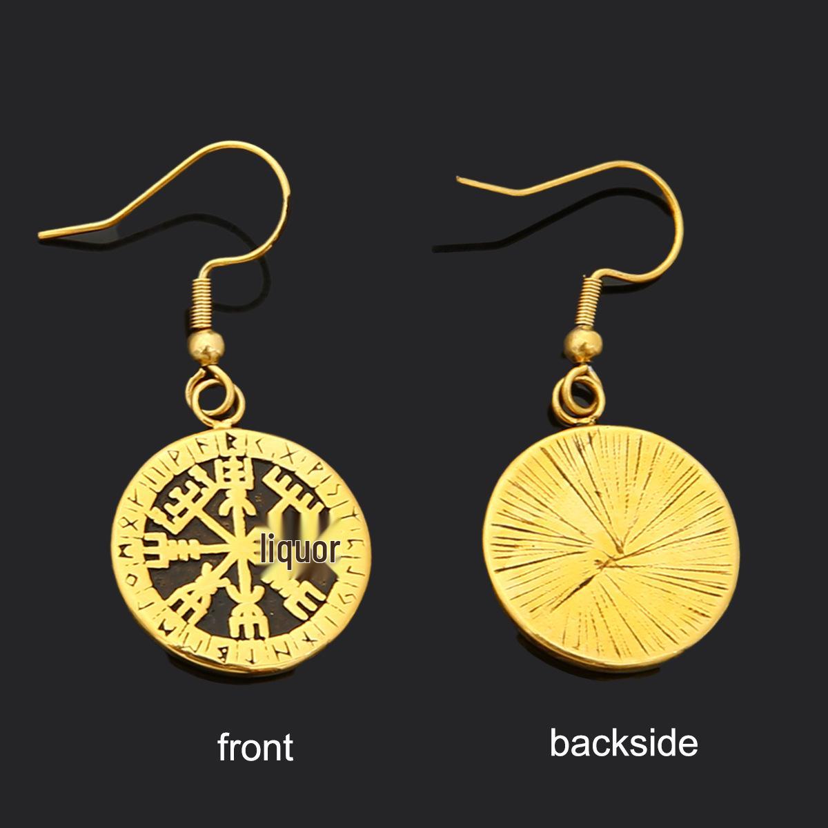 Odin Rune Stainless Steel Viking Retro Earrings - Highly Polished & Stylish Pair золотой
Odin Rune Stainless Steel Viking Retro Earrings - Highly Polished & Stylish Pair золотой