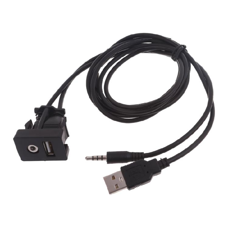 Практичный USB-удлинитель с креплением на панель приборной панели, USB + 3,5 мм порт, штекер 1
Практичный USB-удлинитель с креплением на панель приборной панели, USB + 3,5 мм порт, штекер 1