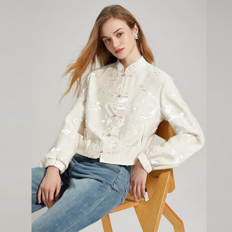 Шету Короткое пальто на пуговицах в новом китайском стиле L
Шету Короткое пальто на пуговицах в новом китайском стиле L