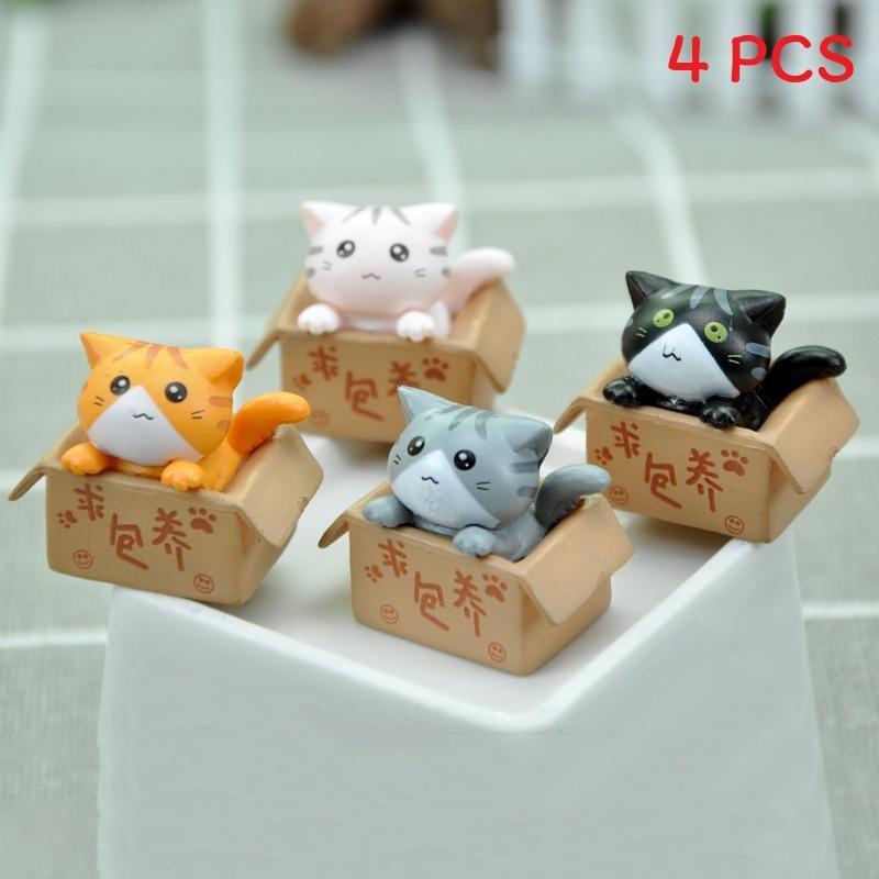 Cute Cat Figurine Blind Box Toy For Desktop Miniature Home Decor Gift For Students
Cute Cat Figurine Blind Box Toy For Desktop Miniature Home Decor Gift For Students
