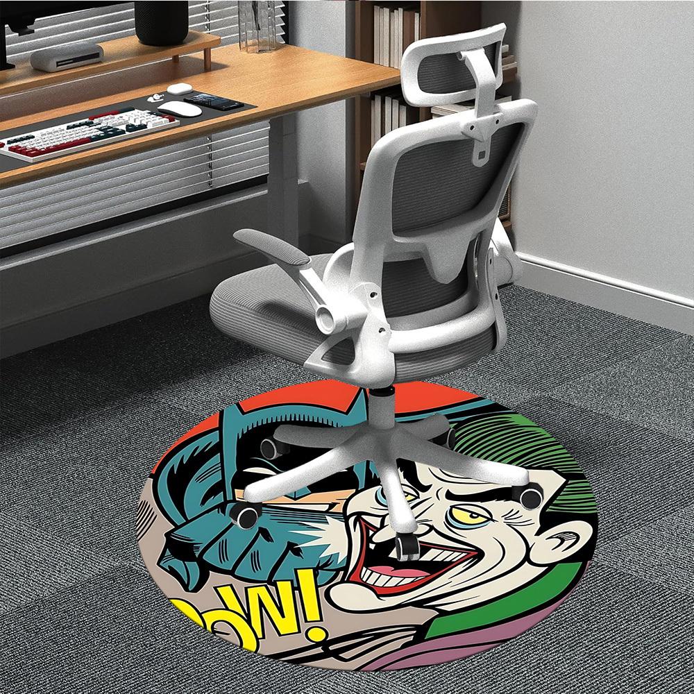 1pc Batman Joker Office Round Area Rug, Under Office Chairs Bedroom Living Room Home Decor, Room Deco, Available in Various Sizes 80cm
1pc Batman Joker Office Round Area Rug, Under Office Chairs Bedroom Living Room Home Decor, Room Deco, Available in Various Sizes 80cm