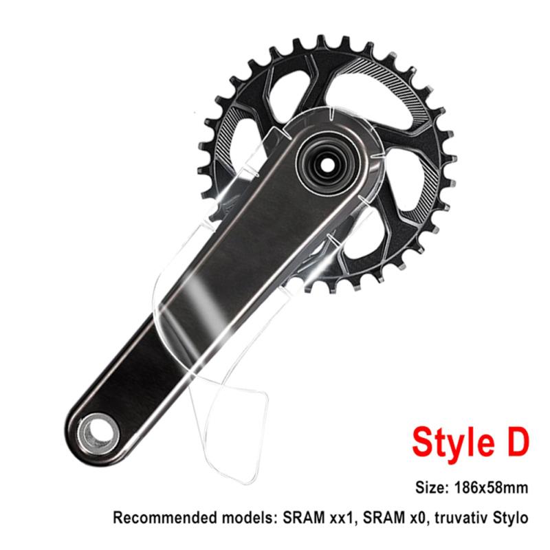 3шт TPH MTB Crank Прозрачные защитные наклейки Crank Film для шоссейного велосипеда Style d
3шт TPH MTB Crank Прозрачные защитные наклейки Crank Film для шоссейного велосипеда Style d