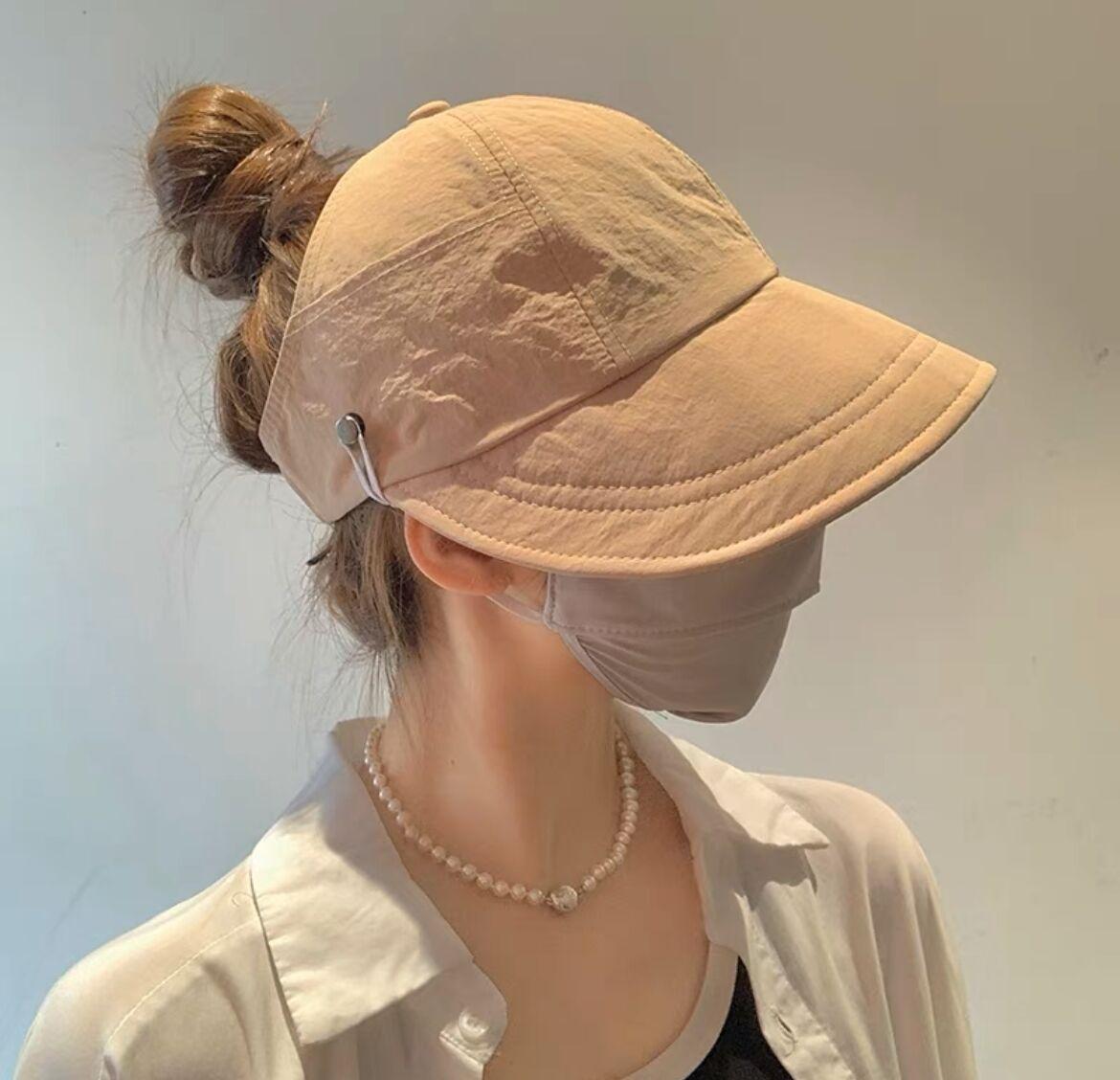 Summer new ponytail sun protection cap versatile breathable quick drying cap empty top sunshade sun fisherman hat Adjustable хакі
Summer new ponytail sun protection cap versatile breathable quick drying cap empty top sunshade sun fisherman hat Adjustable хакі