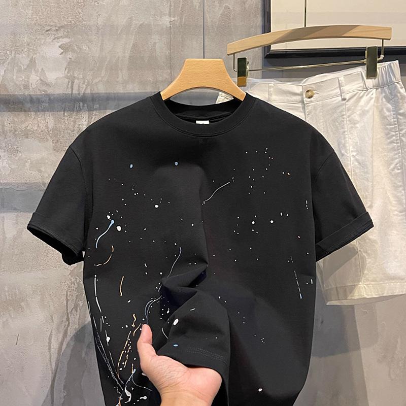 Men s Splatter Paint Abstract Print Short Sleeve T-Shirt Casual Streetwear Top L чорний
Men s Splatter Paint Abstract Print Short Sleeve T-Shirt Casual Streetwear Top L чорний