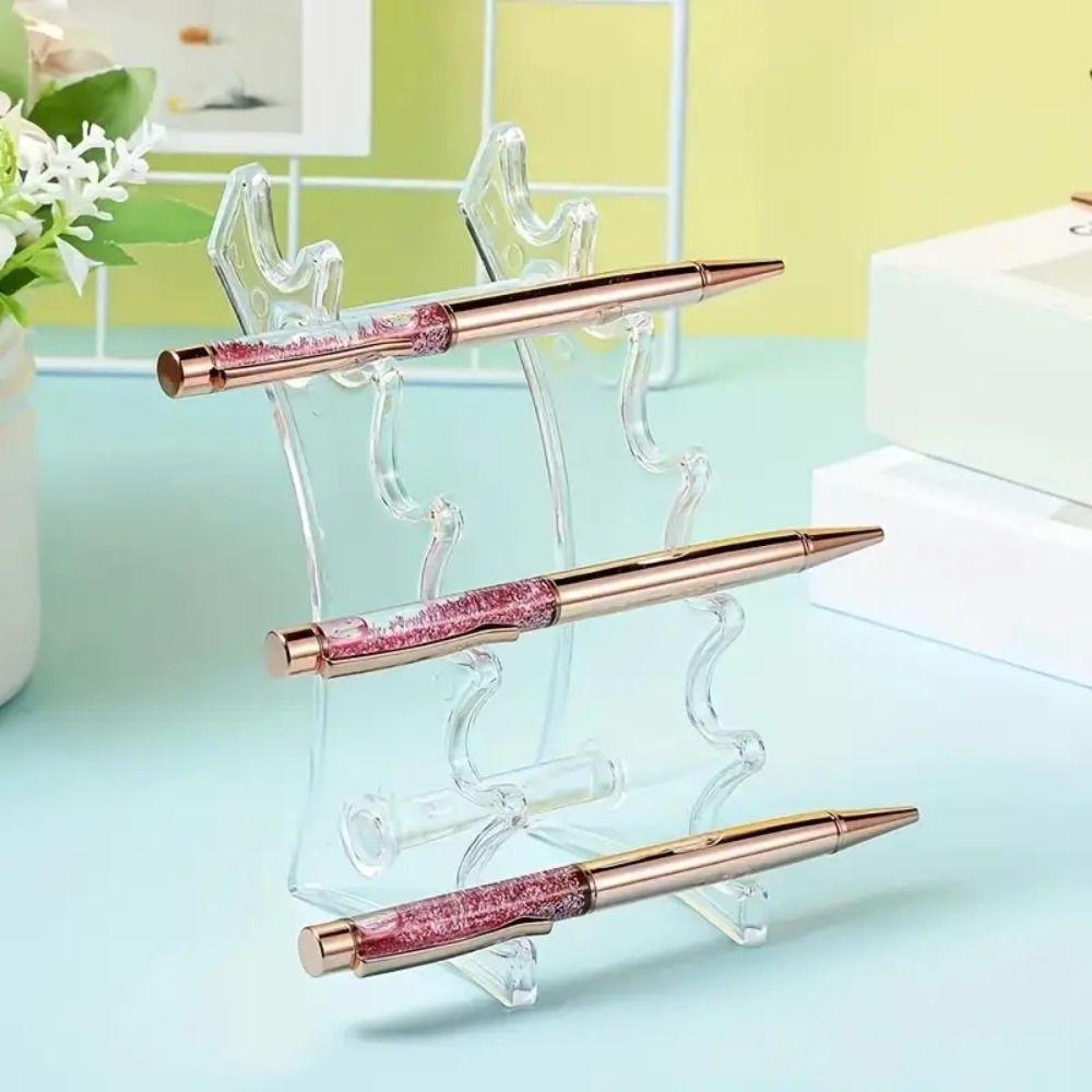 Plastic Eyebrow Pencil Holder Transparent Makeup Display Stand 6-bit Ballpoint Pen Holder Home
Plastic Eyebrow Pencil Holder Transparent Makeup Display Stand 6-bit Ballpoint Pen Holder Home