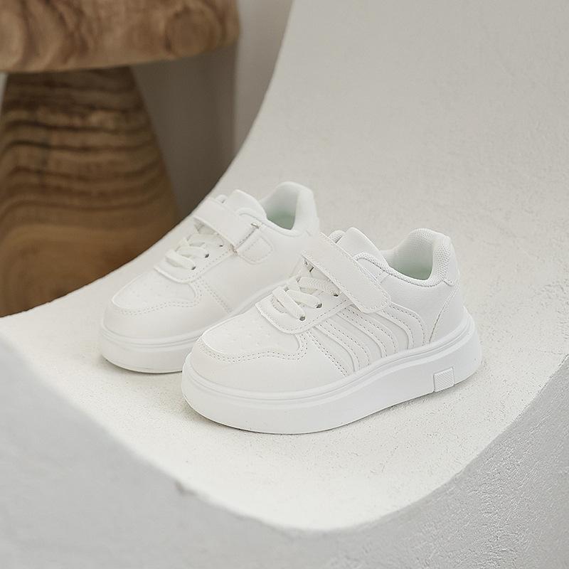 Children s sneakers, new spring and autumn anti-slip white shoes for older kids, boys and girls, leather soft-soled student sports shoes 26-31Code【One Hand6Doub
Children s sneakers, new spring and autumn anti-slip white shoes for older kids, boys and girls, leather soft-soled student sports shoes 26-31Code【One Hand6Doub