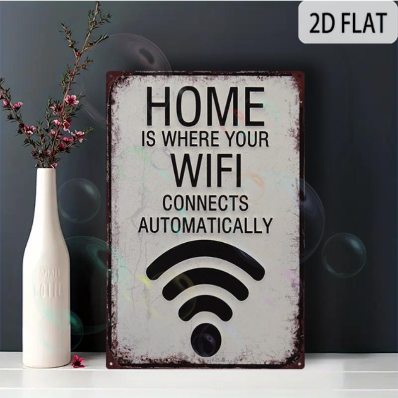 2D Flat Aluminum Sign 8x12 Sign HOME WIFI Durable Outdoor Aluminum Sign for Business And Parking Regulations 20x30cm(7.8x11.8inch)
2D Flat Aluminum Sign 8x12 Sign HOME WIFI Durable Outdoor Aluminum Sign for Business And Parking Regulations 20x30cm(7.8x11.8inch)