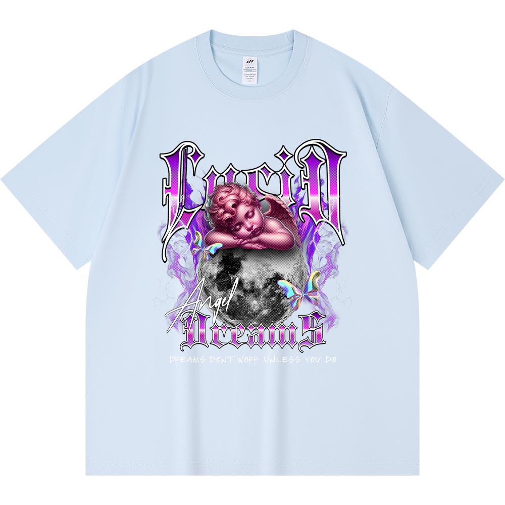 230GSM 100% Cotton T-Shirt Lucid Dreams Print Tees Funny Harajuku Style Combed Cotton Tshirt XS абрикосовый
230GSM 100% Cotton T-Shirt Lucid Dreams Print Tees Funny Harajuku Style Combed Cotton Tshirt XS абрикосовый