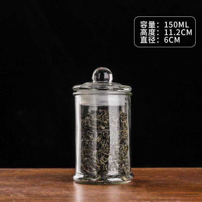 Transparent Glass Tea Storage Jar with Lid for Grains and Cereals With Picture
Transparent Glass Tea Storage Jar with Lid for Grains and Cereals With Picture