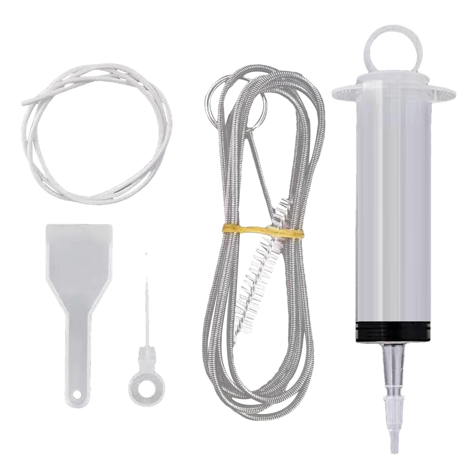 5pcs Clean Brush for Refrigerator Drain Wash Brush Suction Syringe with 1M Hose Fridge Drain Hole Cleaner Stick Dredge Tools CN
5pcs Clean Brush for Refrigerator Drain Wash Brush Suction Syringe with 1M Hose Fridge Drain Hole Cleaner Stick Dredge Tools CN