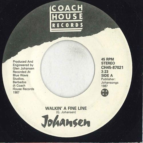 7inch Record GLEN JOHANSEN Walkin A Fine Line CH4587021 Coach House 1987 Canada SoulFunk Used
7inch Record GLEN JOHANSEN Walkin A Fine Line CH4587021 Coach House 1987 Canada SoulFunk Used