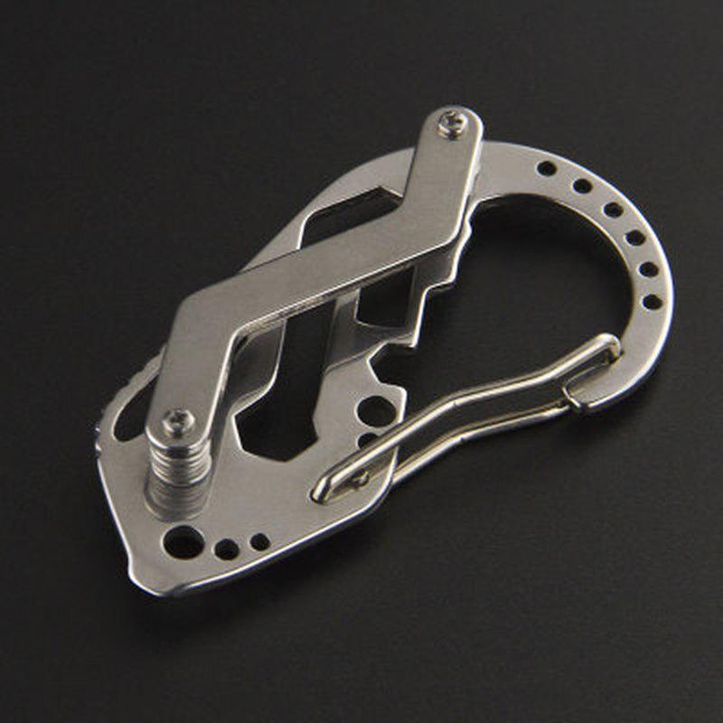 Holder clip gadget quickdraw multipurpose hanger buckle climb tool multi tool utility carabiner camp Key organizer pocket срібний
Holder clip gadget quickdraw multipurpose hanger buckle climb tool multi tool utility carabiner camp Key organizer pocket срібний