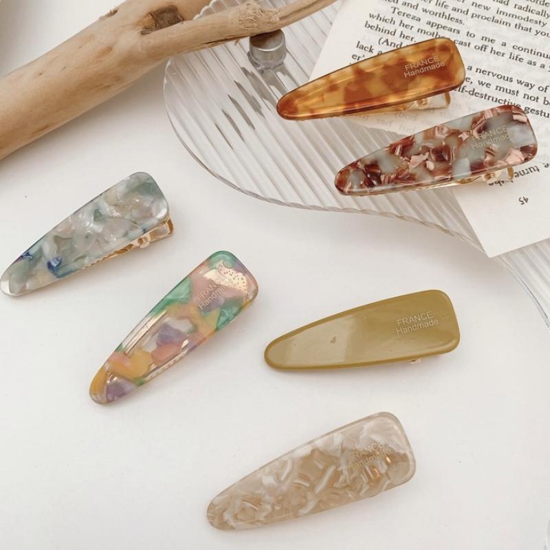 New Hair Clips for Women Elegant Colorful Marbling Acetate Hair Barrettes Girls Hair Accessories Hairclip Bb Hairpin Gift
New Hair Clips for Women Elegant Colorful Marbling Acetate Hair Barrettes Girls Hair Accessories Hairclip Bb Hairpin Gift