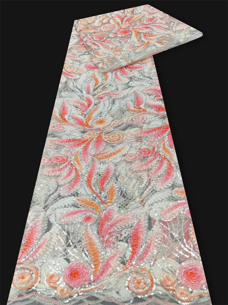 Chenille Embroidery Fabric Suitable for Sewing Wedding Women s Dresses Performance Dresses Stage Costumes Sequins Lace Fabrics 1Yard червоний
Chenille Embroidery Fabric Suitable for Sewing Wedding Women s Dresses Performance Dresses Stage Costumes Sequins Lace Fabrics 1Yard червоний
