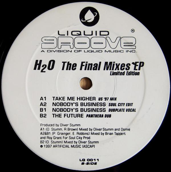 12inch Record H2O - The Final Mixes EP LG0011 Liquid Groove 1997 US Dance & Electronica Used
12inch Record H2O - The Final Mixes EP LG0011 Liquid Groove 1997 US Dance & Electronica Used
