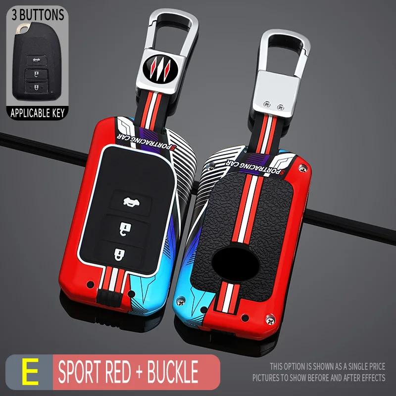 Racing Style Metal Car Key Case Fob Cover For Toyota Yaris Yarisl X Hiace Vios Verso Camry Corolla Control Keychain Accessories
Racing Style Metal Car Key Case Fob Cover For Toyota Yaris Yarisl X Hiace Vios Verso Camry Corolla Control Keychain Accessories