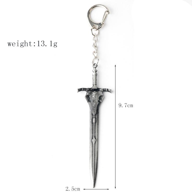 Artorias Greatsword Keychain - Zinc Alloy Dark Souls Pendant Model Toy
Artorias Greatsword Keychain - Zinc Alloy Dark Souls Pendant Model Toy