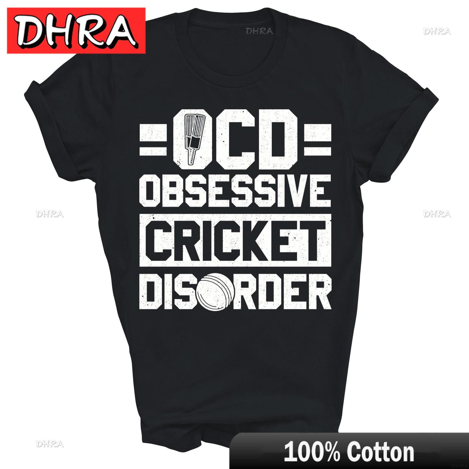 Obsessive Cricket Disorder Cricket Player Unisex Shirt Gift for Women Casual Crew Neck Tee Retro Aesthetic Soft T Shirts 4XL
Obsessive Cricket Disorder Cricket Player Unisex Shirt Gift for Women Casual Crew Neck Tee Retro Aesthetic Soft T Shirts 4XL