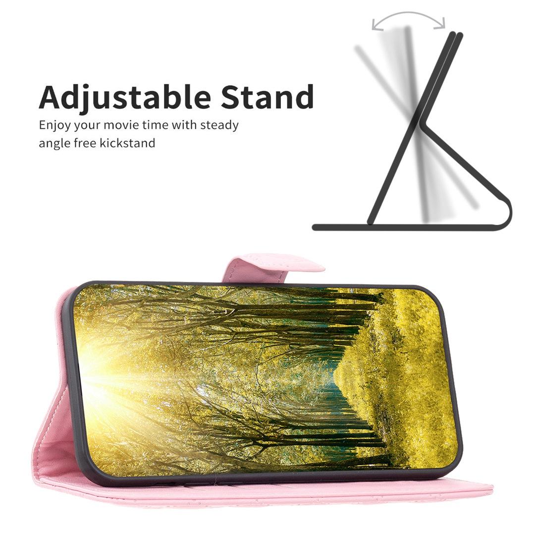 BINFEN COLOR BF Style-14 PU Leather Flip Cover for Oppo A17 4G Anti-shock Imprinted Rhombus Pattern Phone Stand Case with Wallet Pink
BINFEN COLOR BF Style-14 PU Leather Flip Cover for Oppo A17 4G Anti-shock Imprinted Rhombus Pattern Phone Stand Case with Wallet Pink