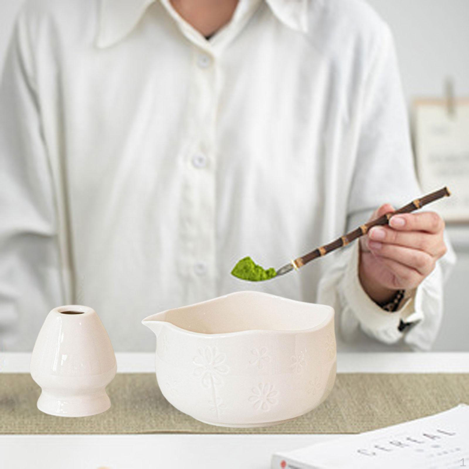 Керамическая чаша для матча с подставкой для венчика и носиком для приготовления чая White
Керамическая чаша для матча с подставкой для венчика и носиком для приготовления чая White