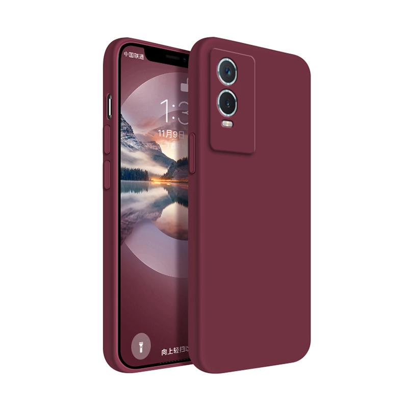 Original Case for VIVO Y74S Y76 Y76S 5G Camera Protection Square Liquid Silicone Soft Luxury Shockproof High Qualtiy Cover Funda VIVO Y76S 5G сливовий
Original Case for VIVO Y74S Y76 Y76S 5G Camera Protection Square Liquid Silicone Soft Luxury Shockproof High Qualtiy Cover Funda VIVO Y76S 5G сливовий