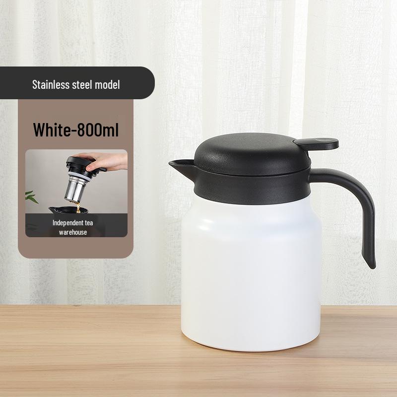 Large Capacity 304 Stainless Steel Insulated Tea Infuser Kettle for Home and Office
Large Capacity 304 Stainless Steel Insulated Tea Infuser Kettle for Home and Office
