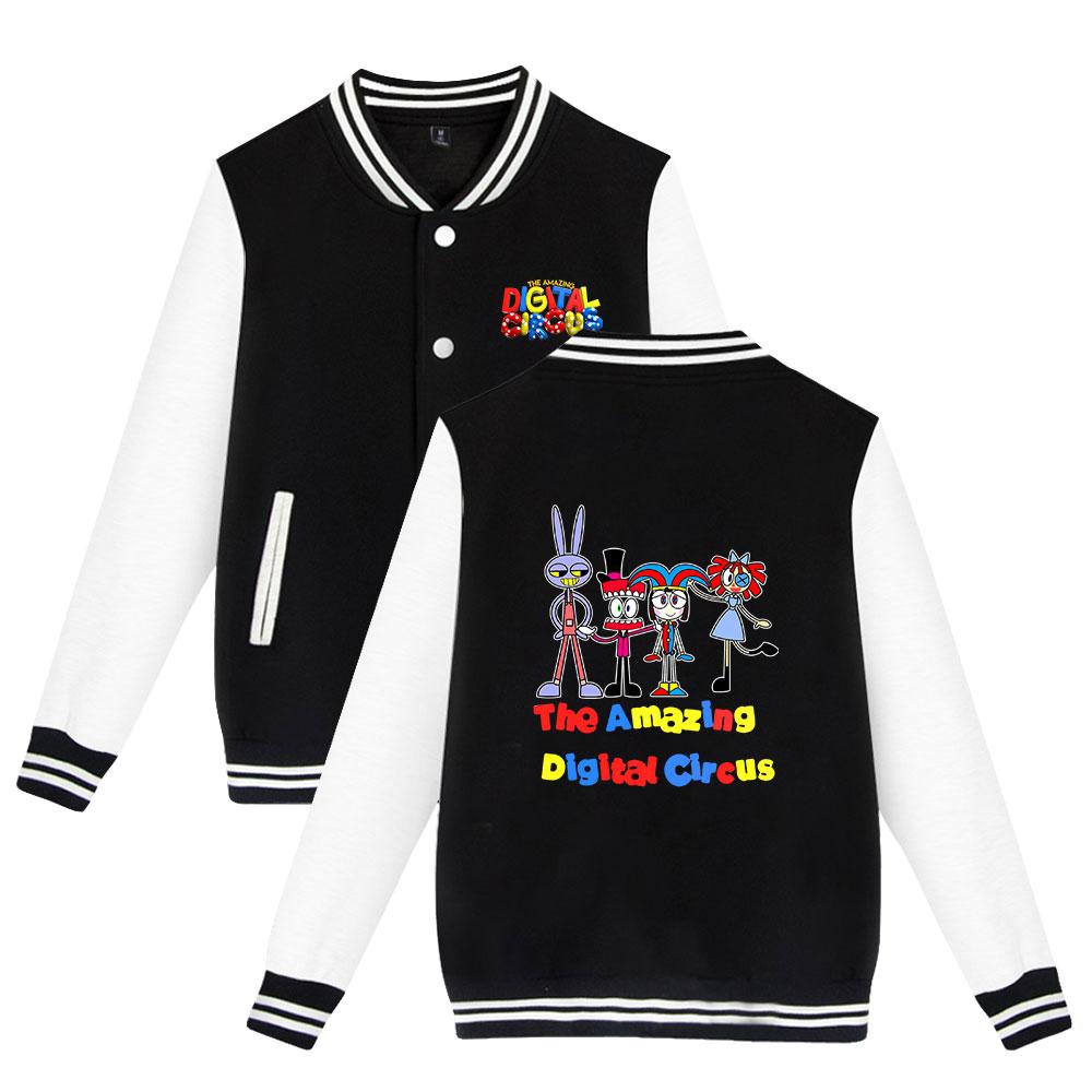 Fashion The Amazing Digital Circus Jacket Women Men Oversized Harajuku Baseball Coat Jacket Female Streetwear Spring Autumn Bomber Outwear XS чёрный
Fashion The Amazing Digital Circus Jacket Women Men Oversized Harajuku Baseball Coat Jacket Female Streetwear Spring Autumn Bomber Outwear XS чёрный