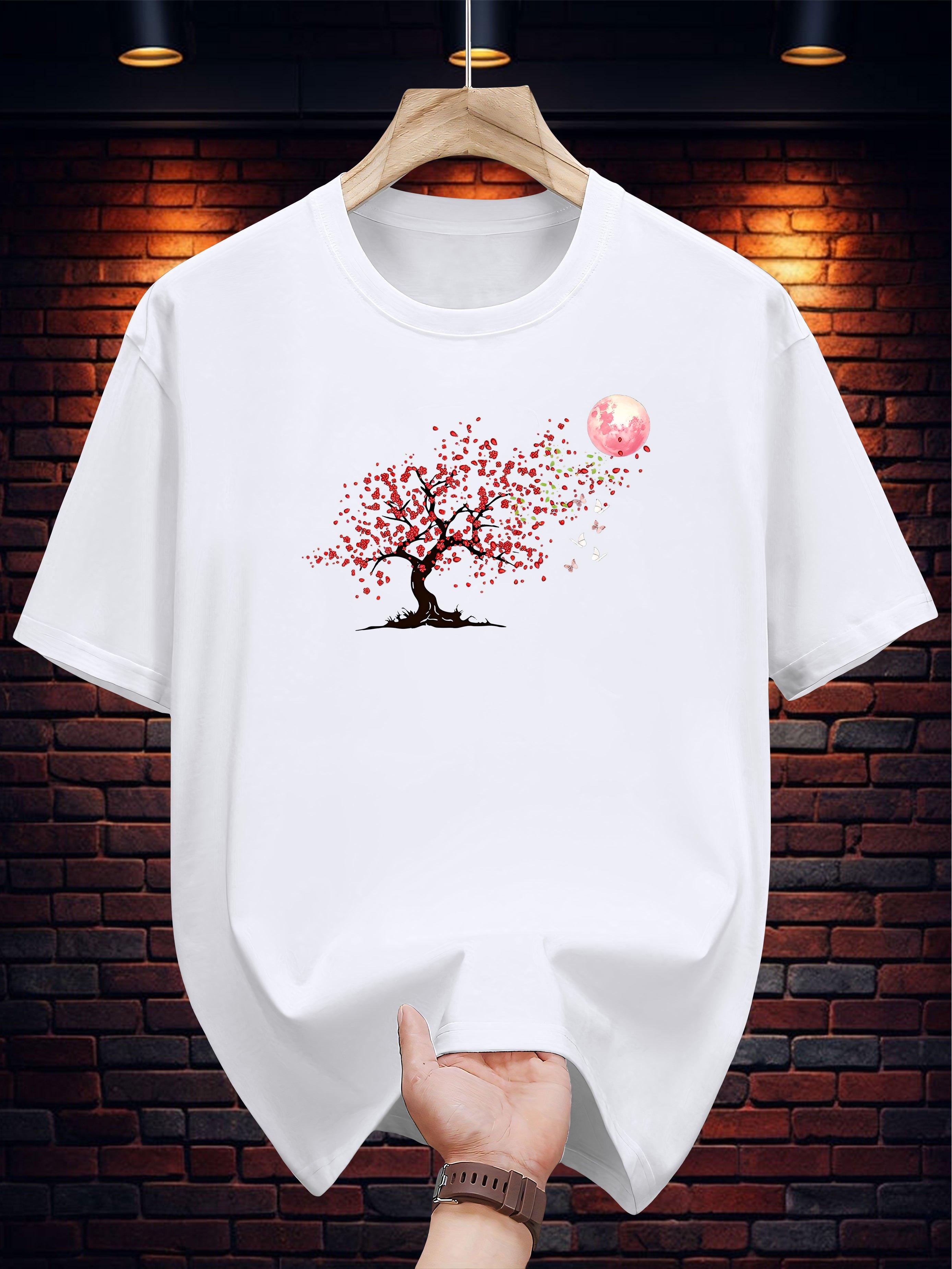 T-shirt - Stylish Casual Summer Tee with Vibrant Red Tree & Pink Moon Print XXL
T-shirt - Stylish Casual Summer Tee with Vibrant Red Tree & Pink Moon Print XXL