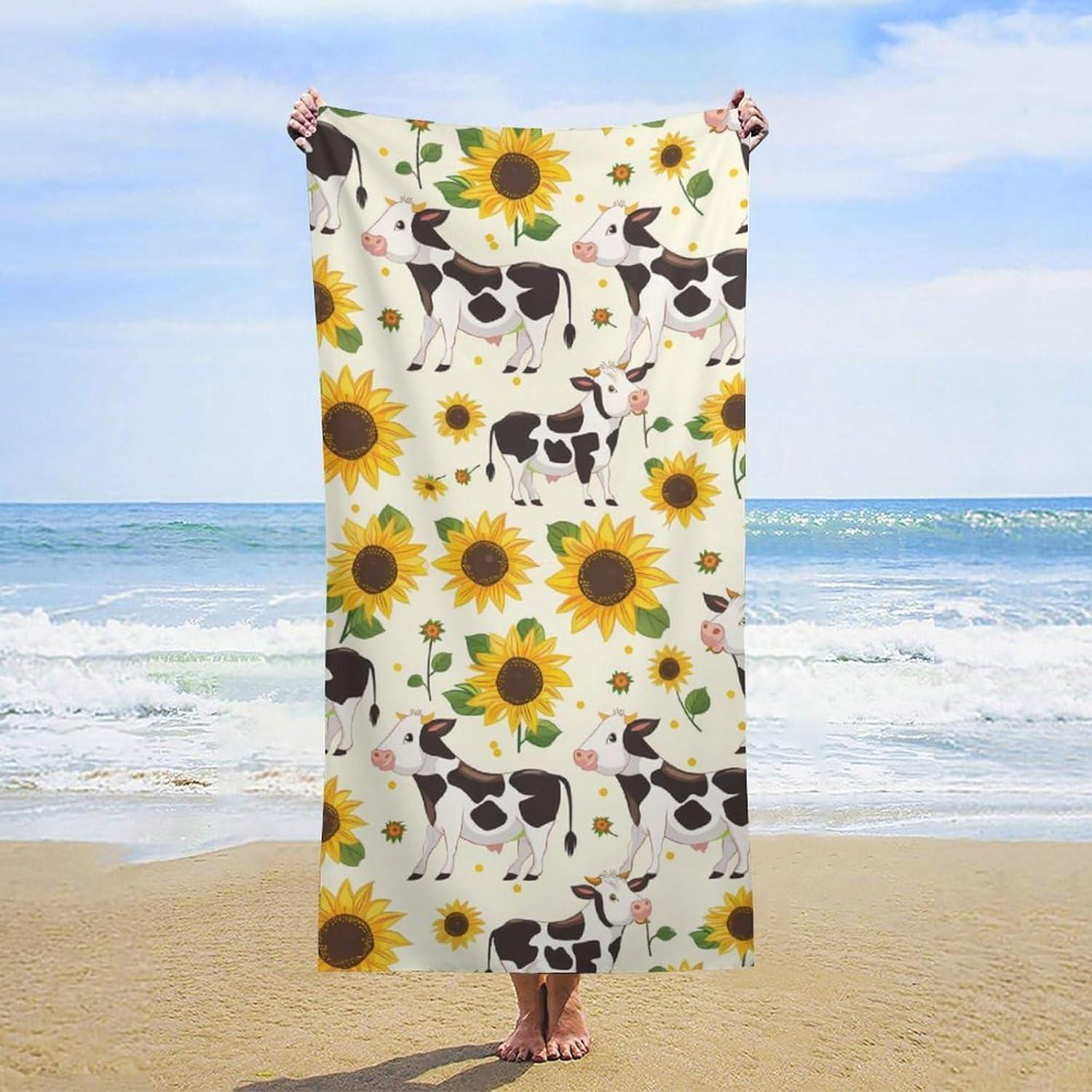 Cute Cows pattern Beach Towel for Family stuffs friend Gift Quick-Dry Sand free For Bath Yoga Tourism Beach Camping Swimming GYM W30*H60(CM)
Cute Cows pattern Beach Towel for Family stuffs friend Gift Quick-Dry Sand free For Bath Yoga Tourism Beach Camping Swimming GYM W30*H60(CM)