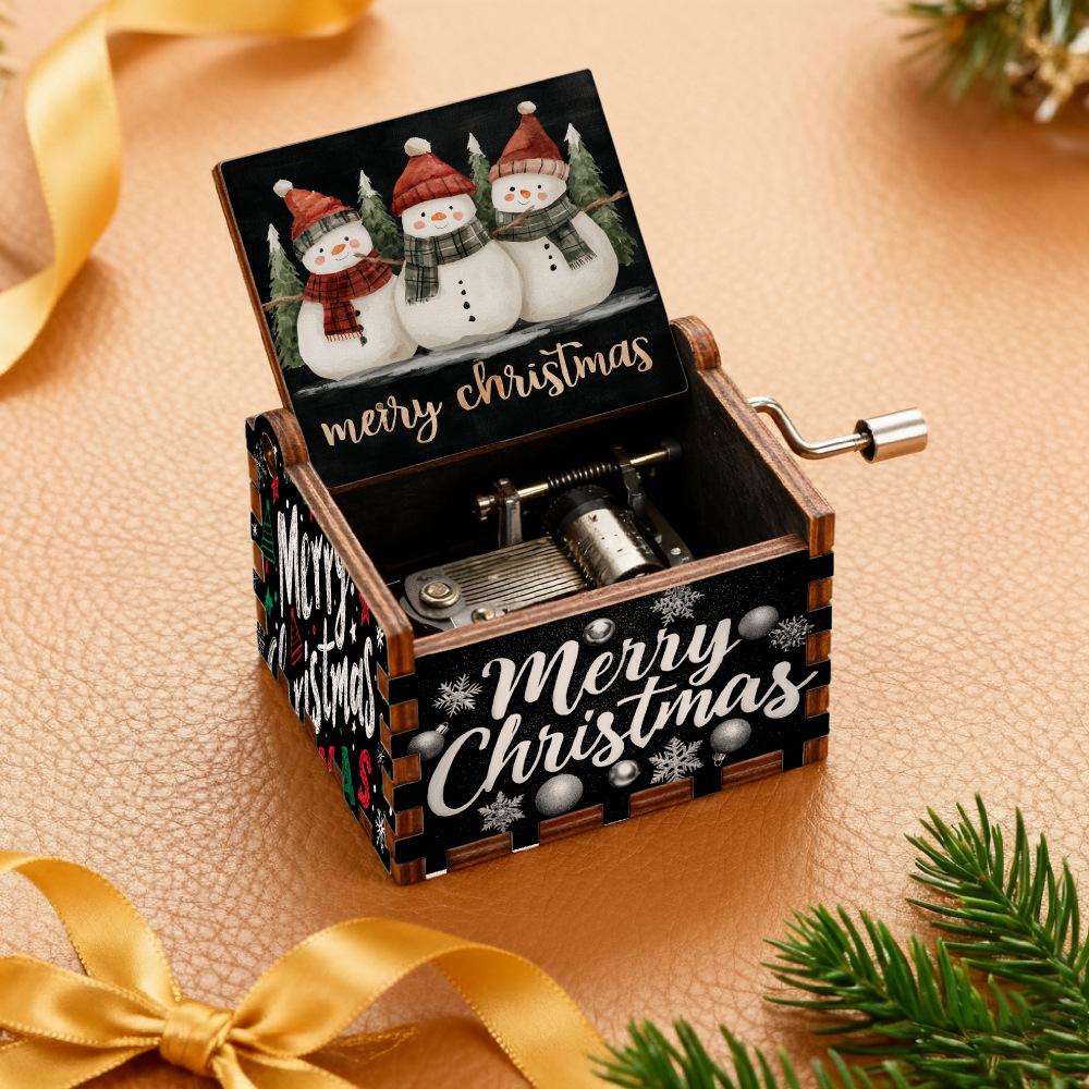 DIY Classical Wooden Christmas Music Box Handicraft
DIY Classical Wooden Christmas Music Box Handicraft