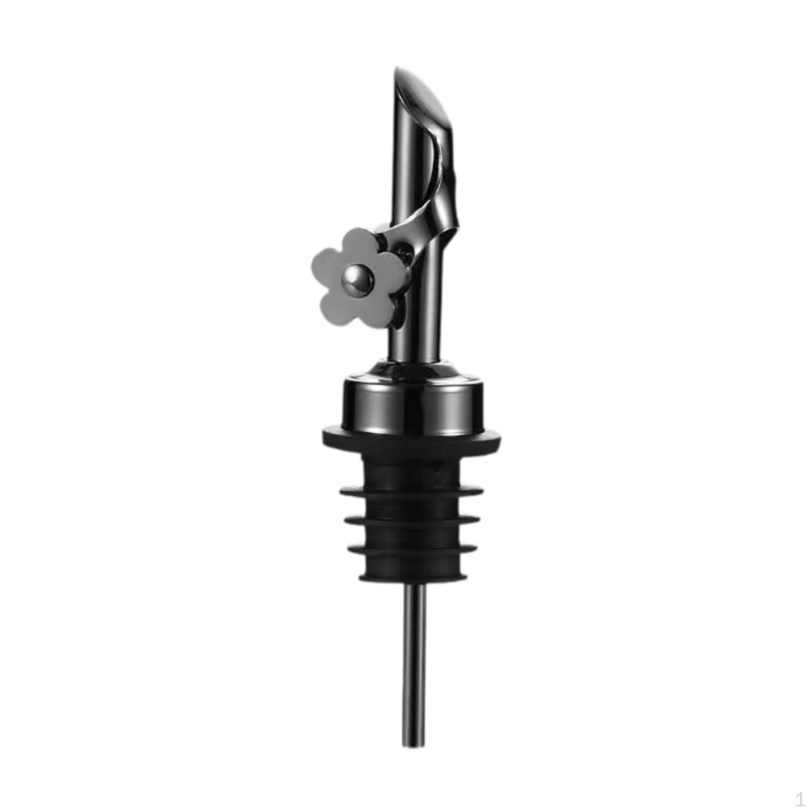 Pourer for Liquor And Olive Oil Bottles Gray Black
Pourer for Liquor And Olive Oil Bottles Gray Black