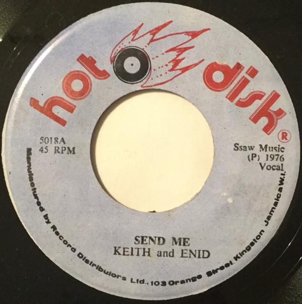7inch Record KEITH ENID TRENTON SPENCE Send Me Trentons Hop 5018 Hot Disk Jamaica SoulFunk Used
7inch Record KEITH ENID TRENTON SPENCE Send Me Trentons Hop 5018 Hot Disk Jamaica SoulFunk Used