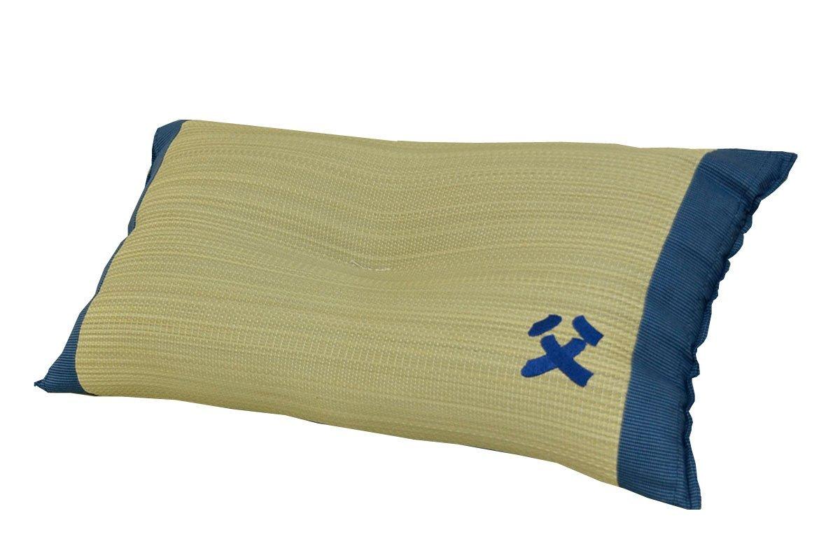 Ikehiko Corporation Igusa Pillow Pillow Hollow Flat Pillow 50 x 30cm Made in Japan Blue Man s Approx. #3633009 
Ikehiko Corporation Igusa Pillow Pillow Hollow Flat Pillow 50 x 30cm Made in Japan Blue Man s Approx. #3633009