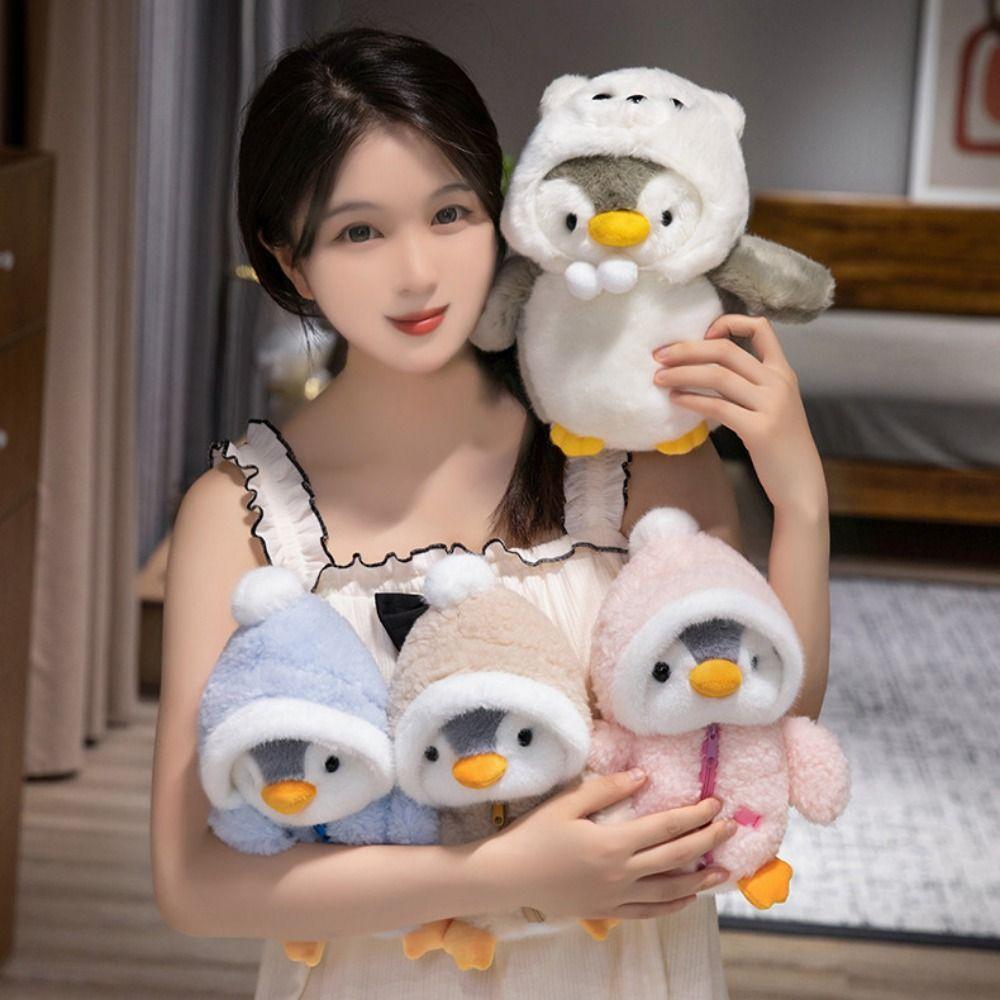 Soft Penguin with Hat Plush Toy Wearing Clothes Hats Plush Hat Penguin Toy Kid Girl Boy синій
Soft Penguin with Hat Plush Toy Wearing Clothes Hats Plush Hat Penguin Toy Kid Girl Boy синій