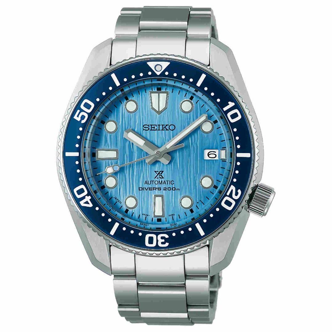 SEIKO Prospex Glacier Save the Ocean 1968 Переиздание Автоматические часы для дайвинга SPB299J1 синий
SEIKO Prospex Glacier Save the Ocean 1968 Переиздание Автоматические часы для дайвинга SPB299J1 синий