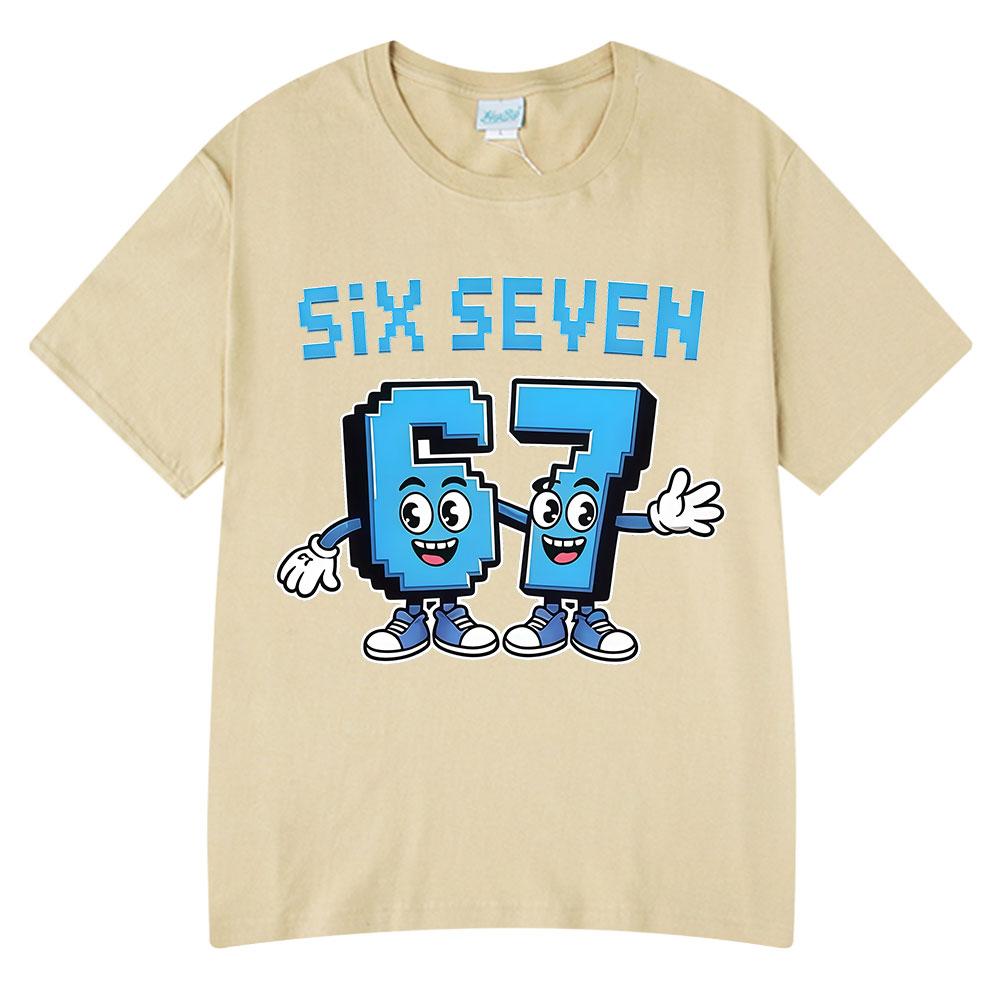 Six Seven 67 Funny Brainrot Meme T Shirts Unisex Women Clothing Fashion Harajuku Tshirt Summer Cotton Casual Short Sleeve Tshirts 4XL
Six Seven 67 Funny Brainrot Meme T Shirts Unisex Women Clothing Fashion Harajuku Tshirt Summer Cotton Casual Short Sleeve Tshirts 4XL
