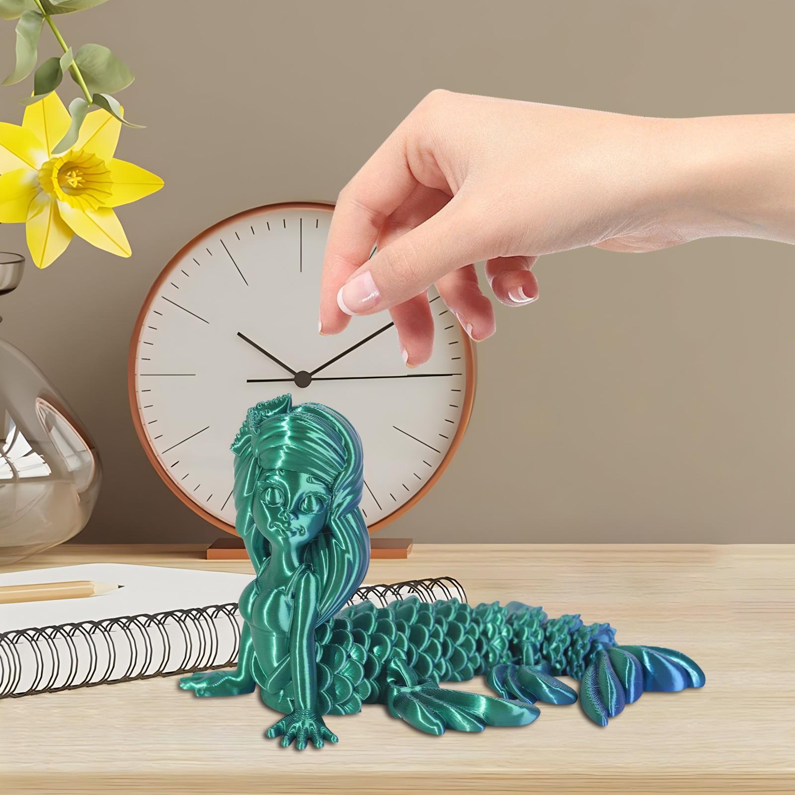 3D-печать Подвижные суставы Модель животного Ручная игрушка Украшения Креативные декоративные поделки One Size
3D-печать Подвижные суставы Модель животного Ручная игрушка Украшения Креативные декоративные поделки One Size