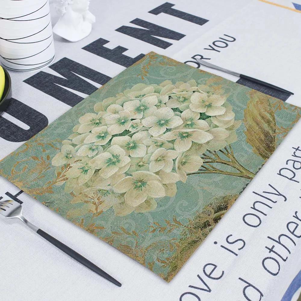 Floral Plant Pattern Kitchen Placemat Coaster Dining Table Mats Linen Pad Bowl Cup Mat 45*30cm Home Decor Napkin Table 2pcs 30x45cm
Floral Plant Pattern Kitchen Placemat Coaster Dining Table Mats Linen Pad Bowl Cup Mat 45*30cm Home Decor Napkin Table 2pcs 30x45cm