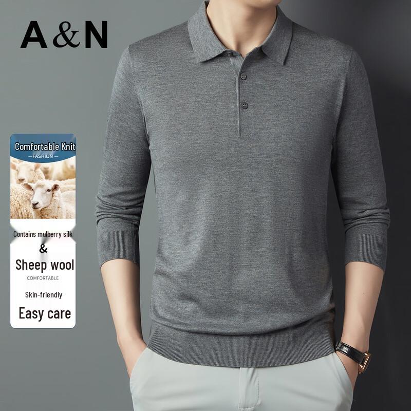 Antonio Men s Silk & Wool Blend Long-Sleeve Knit Polo Shirt 50
Antonio Men s Silk & Wool Blend Long-Sleeve Knit Polo Shirt 50