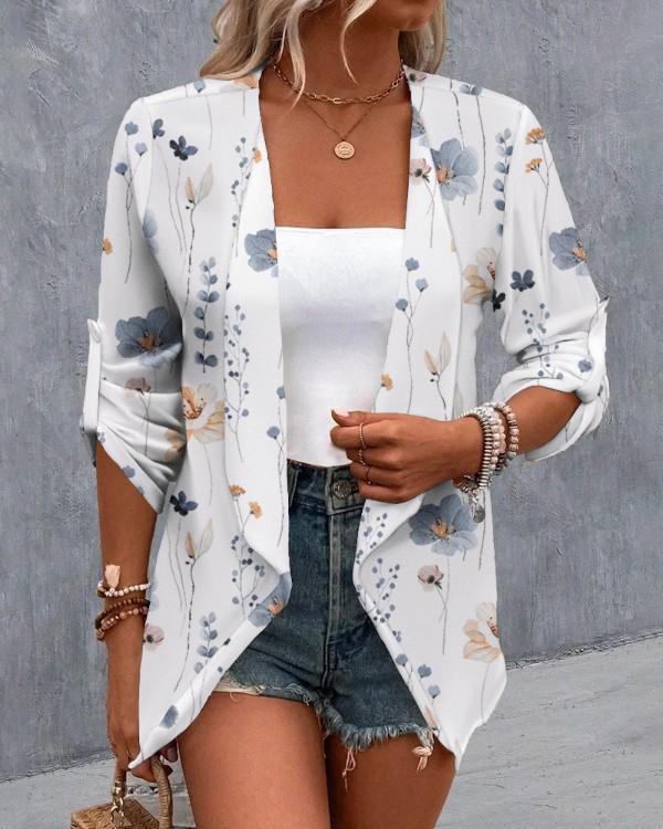 Women s Autumn/Winter 2023 Long Sleeve Casual Roll-up Sleeve Cardigan Jacket Extra Large квітковий/білий
Women s Autumn/Winter 2023 Long Sleeve Casual Roll-up Sleeve Cardigan Jacket Extra Large квітковий/білий