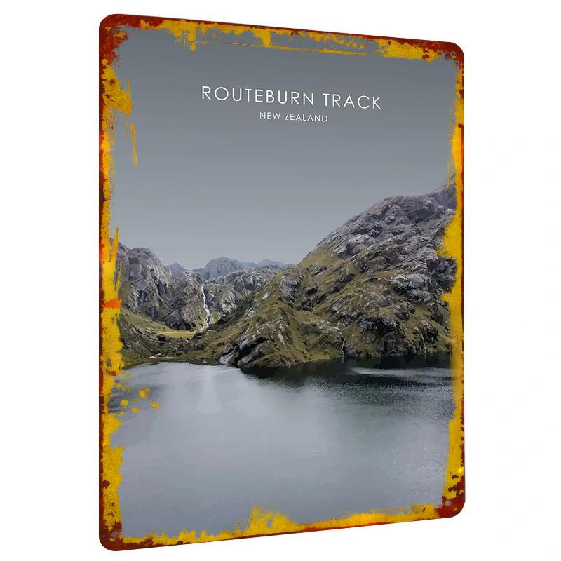 New Zealand Routeburn Track Canyon Landscape Metal Wall Art Decor for Living Room 20x30cm(7.8x11.8inch)
New Zealand Routeburn Track Canyon Landscape Metal Wall Art Decor for Living Room 20x30cm(7.8x11.8inch)