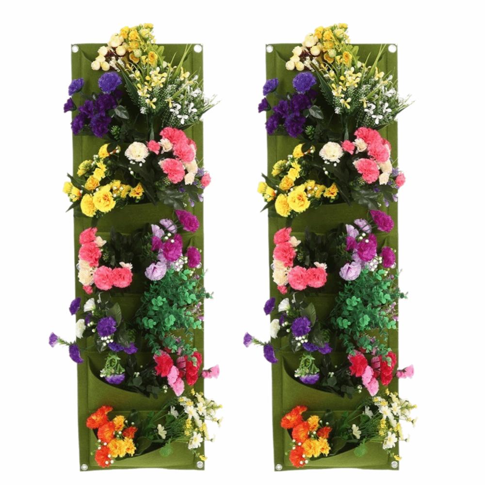 2PCS Durable 7 Pockets Plant Grow Bag Felt 100*30cm Grow Bag Breathable Degradable Plant Bag Indoor Gardening
2PCS Durable 7 Pockets Plant Grow Bag Felt 100*30cm Grow Bag Breathable Degradable Plant Bag Indoor Gardening